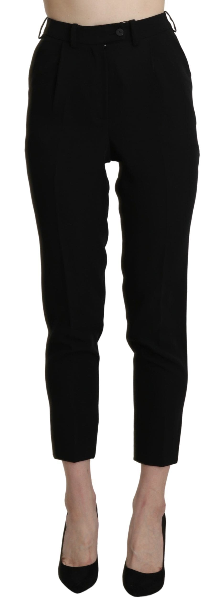 Pantalon skinny court taille haute chic BENCIVENGA