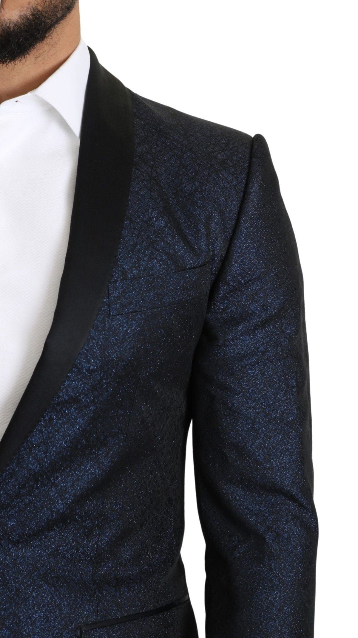 Blazer slim bleu martini élégant Dolce &amp; Gabbana