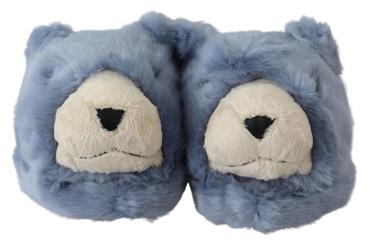 Mocassins Dolce &amp; Gabbana Chic Teddy Bear bleus