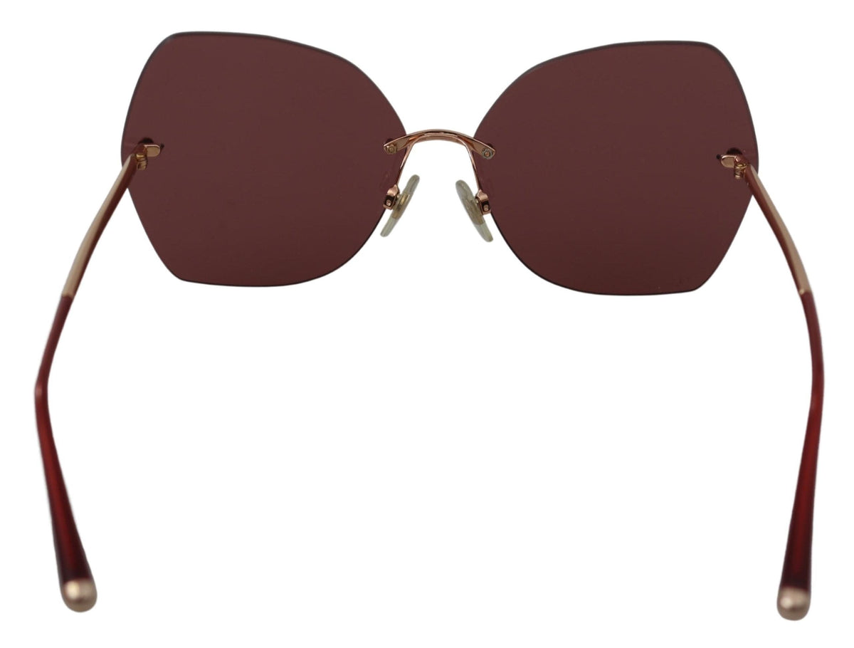 Lunettes de soleil Dolce &amp; Gabbana Chic Red 100% UV Protection