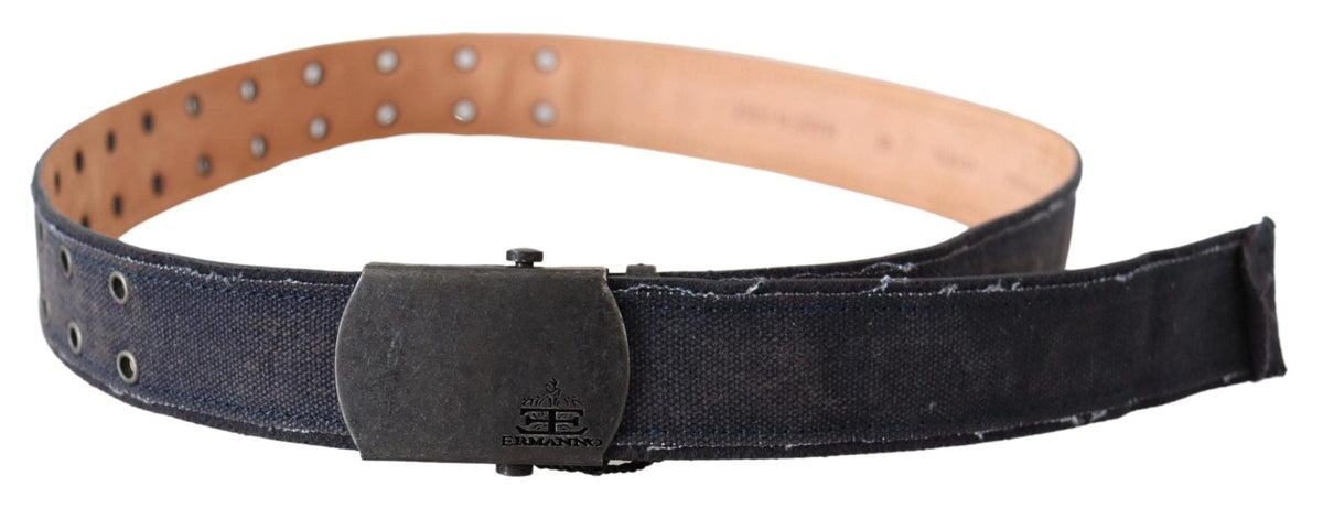 Ermanno Scervino Ceinture chic en cuir bleu