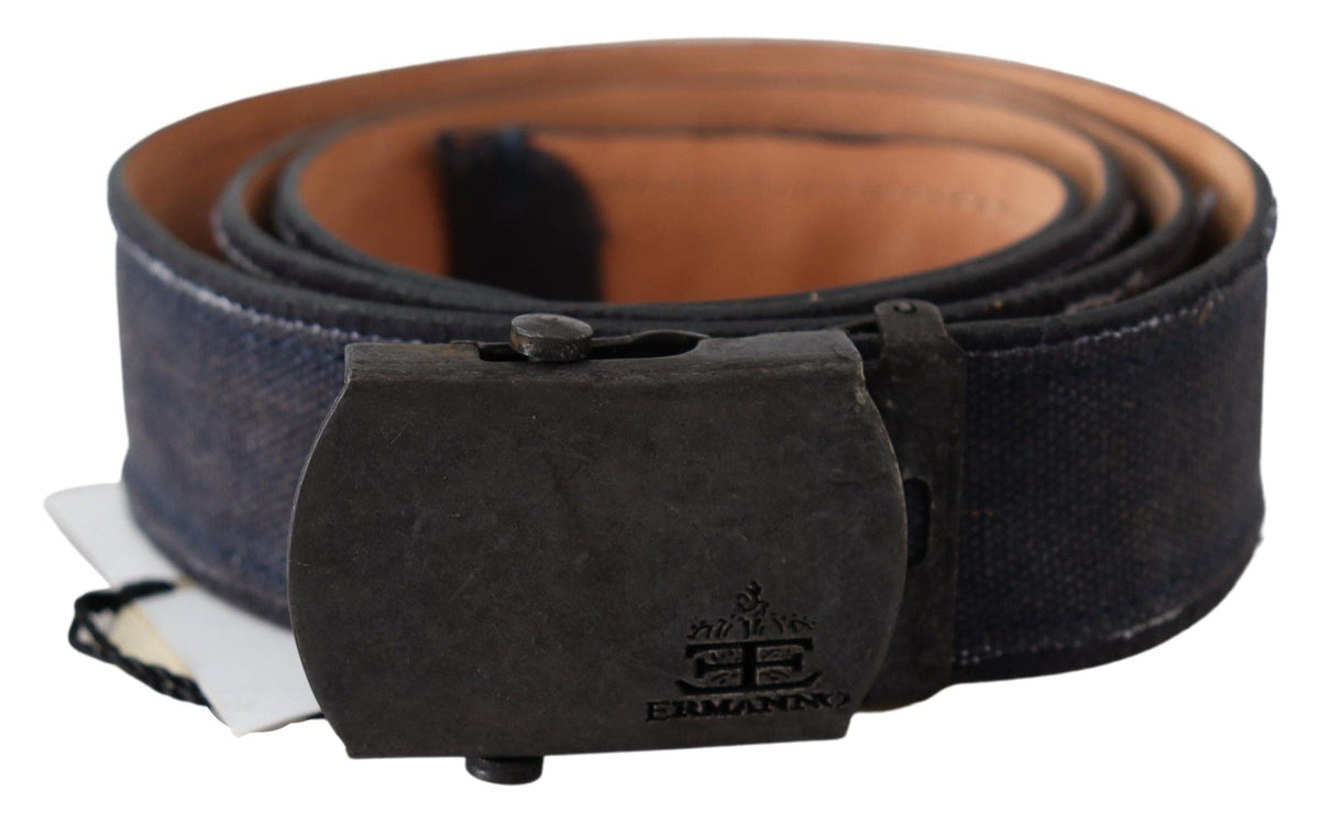 Ermanno Scervino Ceinture chic en cuir bleu