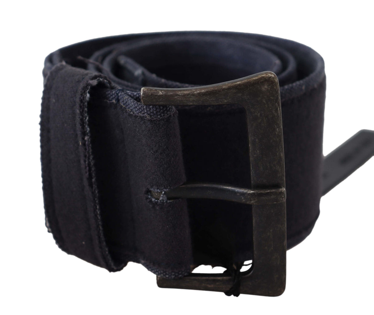 Ermanno Scervino Ceinture classique élégante en cuir noir