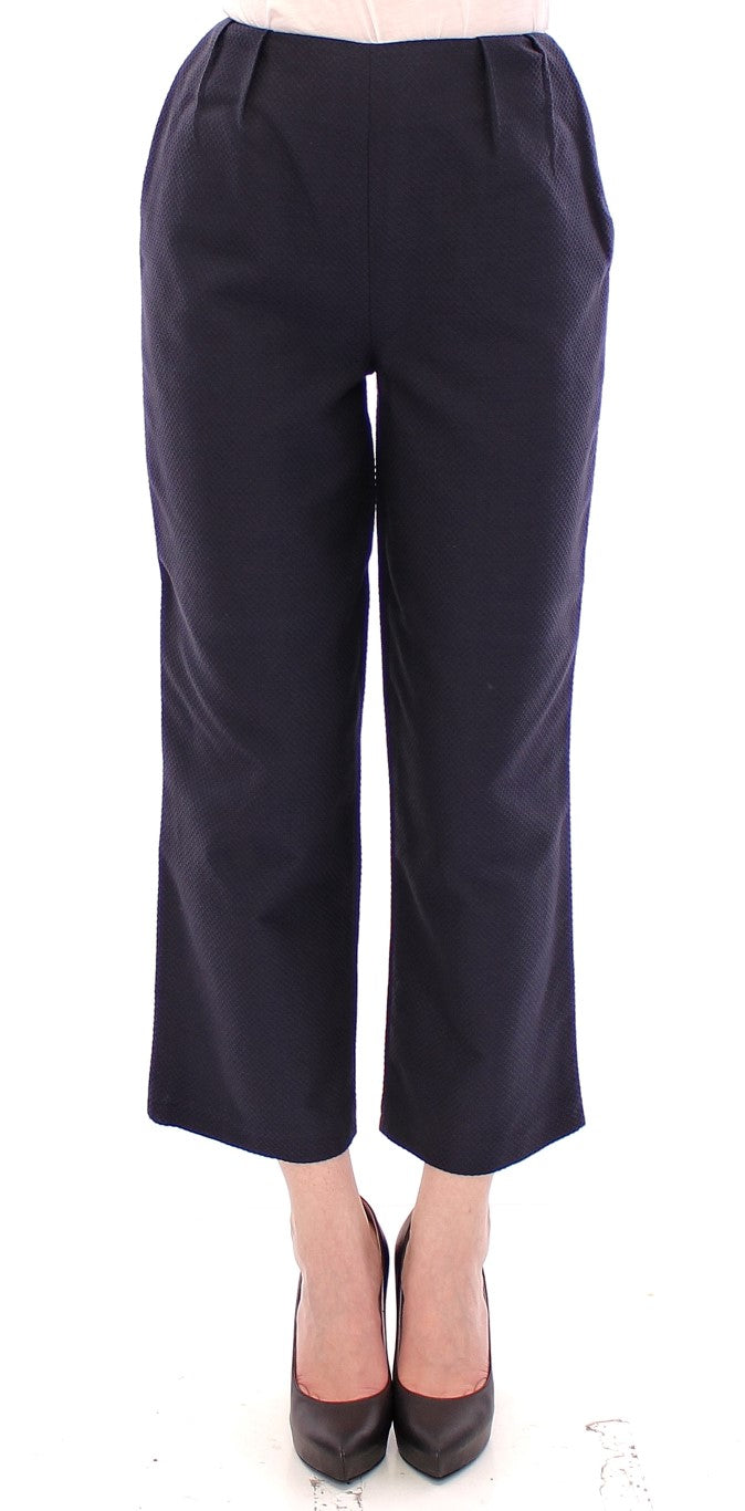 Pantalon bleu court chic Andrea Incontri - Un savoir-faire exquis