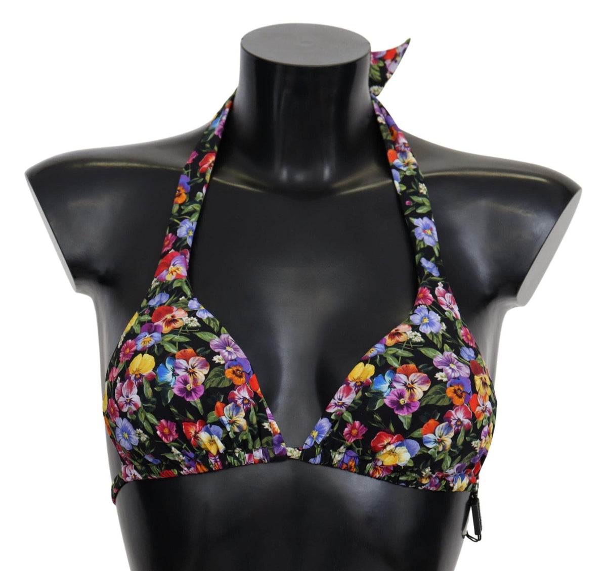 Haut de bikini imprimé floral chic Dolce &amp; Gabbana