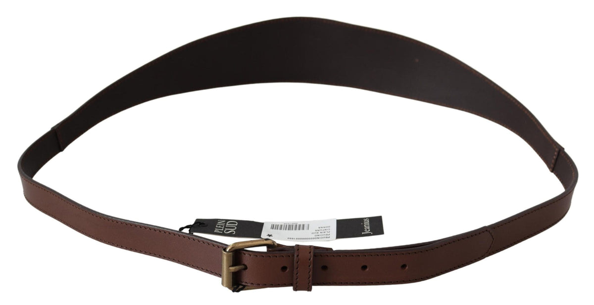 Ceinture élégante en cuir doré rustique PLEIN SUD