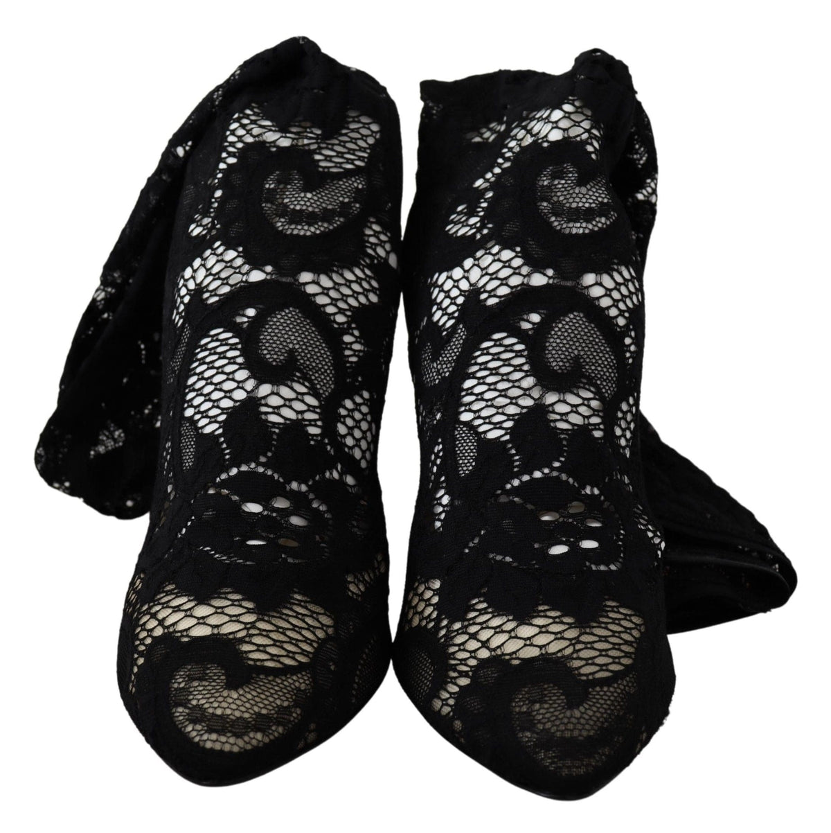 Escarpins chaussettes extensibles noirs élégants Dolce &amp; Gabbana