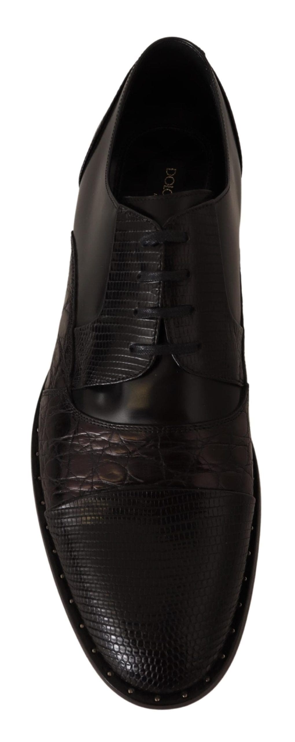 Chaussures Derby Richelieu Derby noires élégantes Dolce &amp; Gabbana