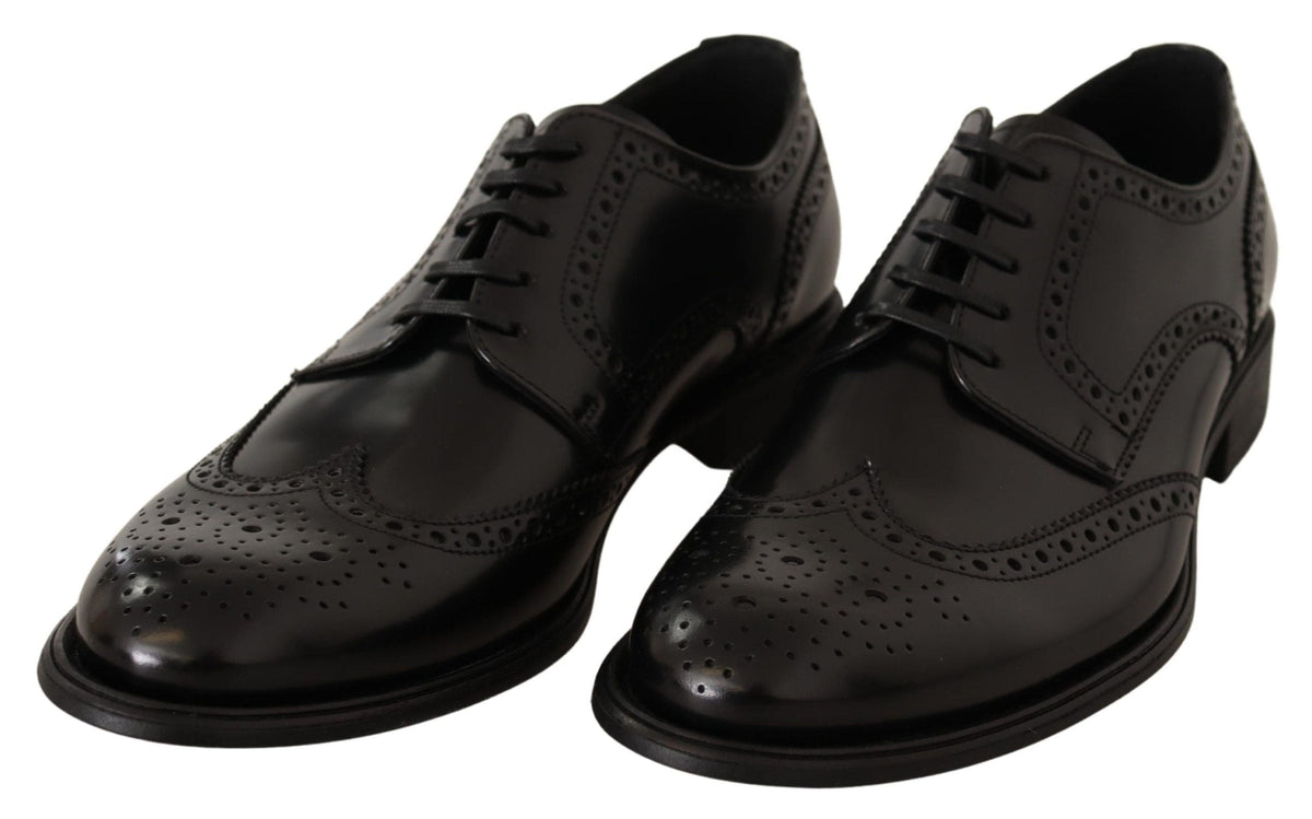 Zapatos Derby Oxford elegantes con punta de ala de Dolce &amp; Gabbana