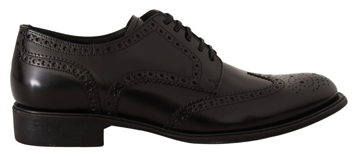 Chaussures Derby Oxford élégantes Dolce &amp; Gabbana à bout golf