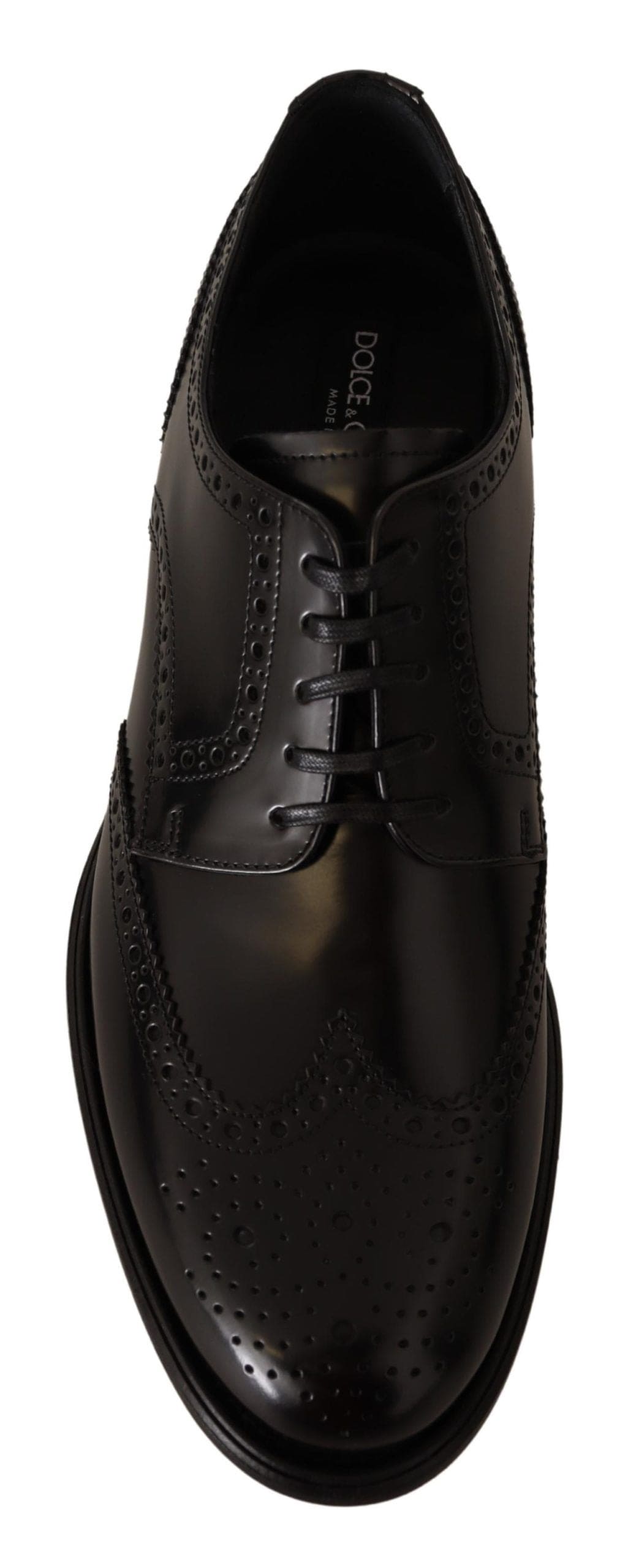 Zapatos Derby Oxford elegantes con punta de ala de Dolce &amp; Gabbana