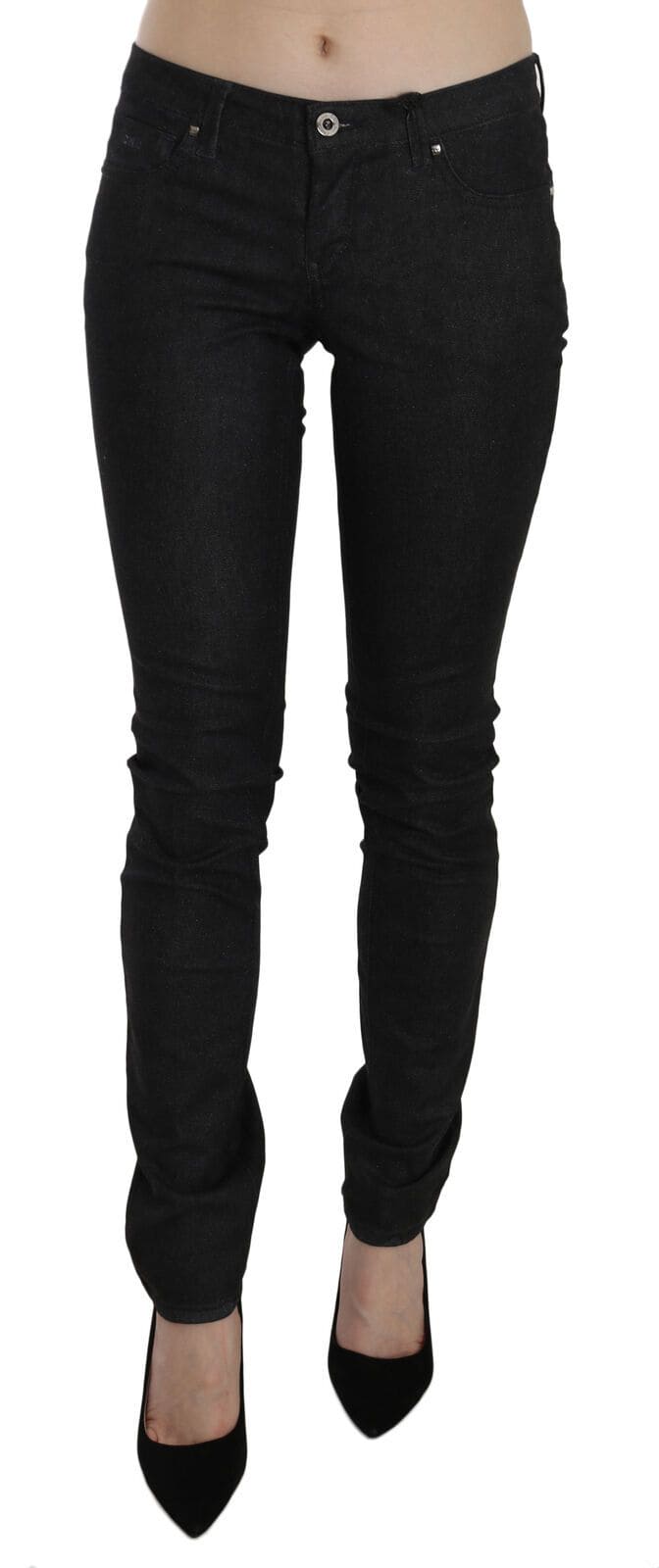 Costume National Chic Taille Basse Slim Fit Skinny Denim