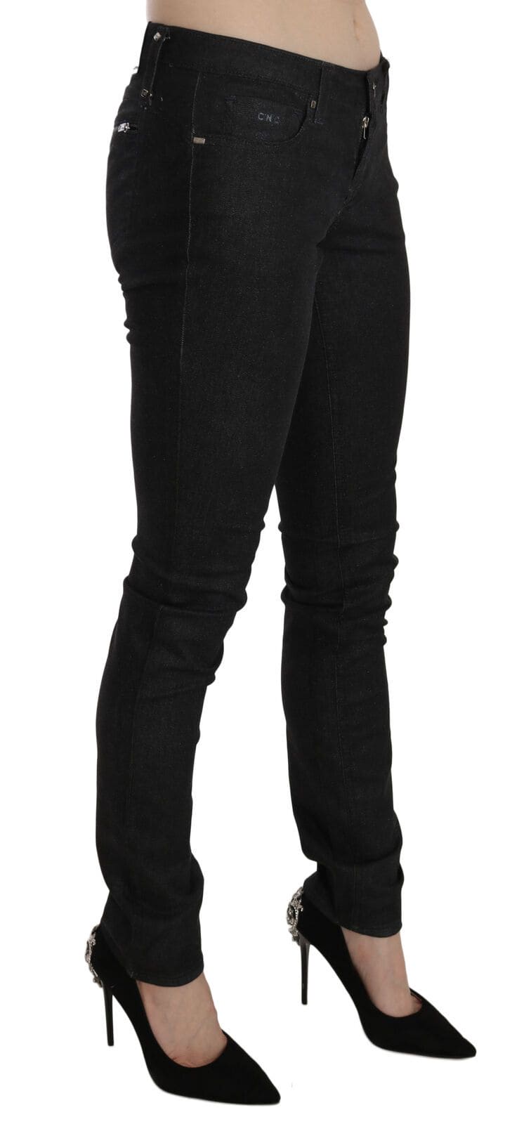 Costume National Chic Taille Basse Slim Fit Skinny Denim