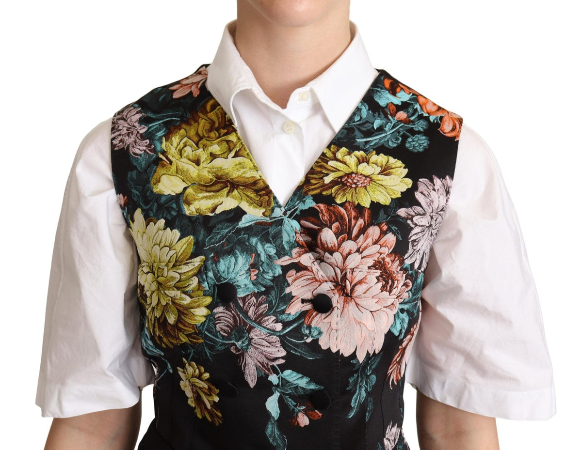 Gilet en jacquard fleuri exquis de Dolce &amp; Gabbana