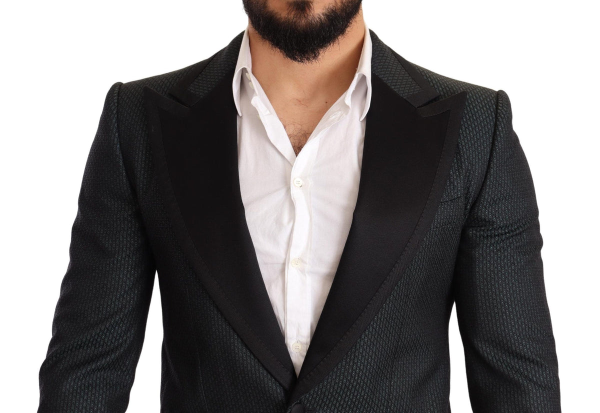 Veste blazer slim à motifs élégants Dolce &amp; Gabbana