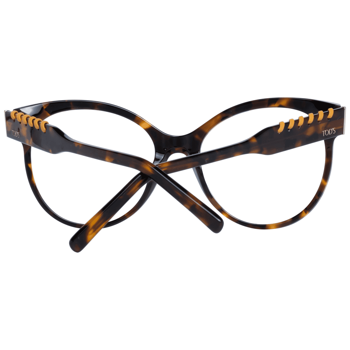 Lunettes de soleil rondes à monture complète pour femme Tod's Chic Brown