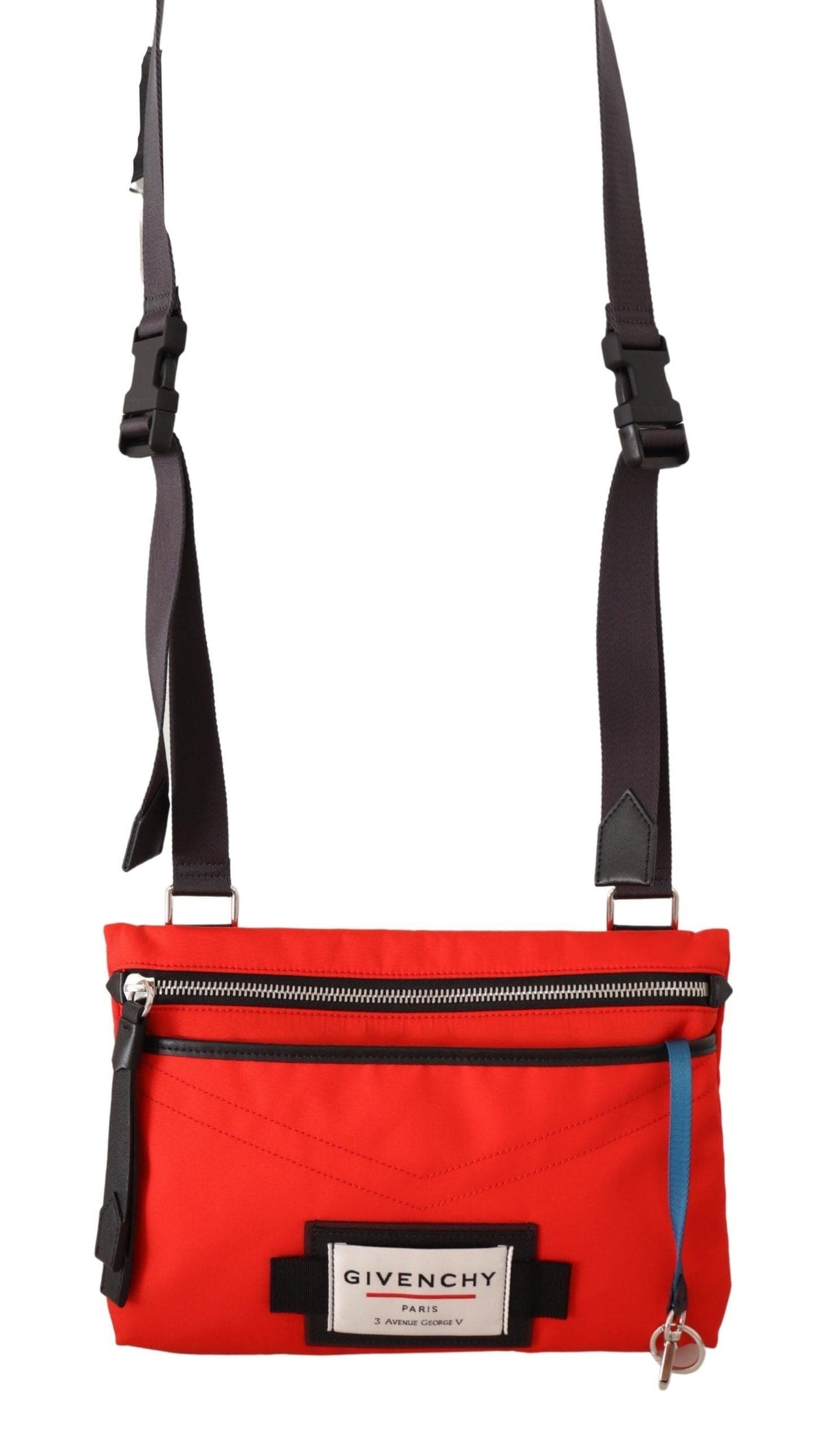 Bolso bandolera Downtown Chic en rojo y negro de Givenchy