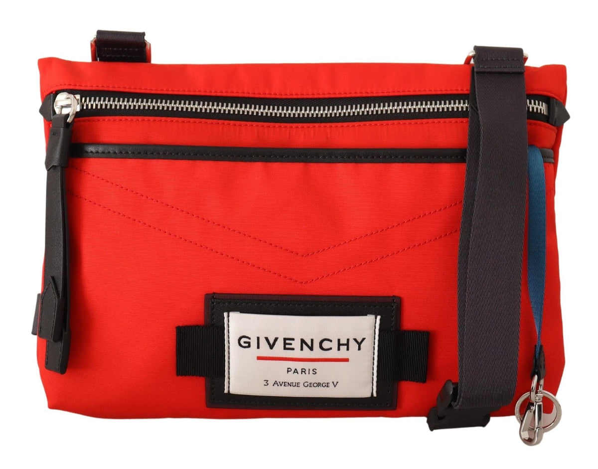 Sac bandoulière Givenchy Chic Downtown rouge et noir