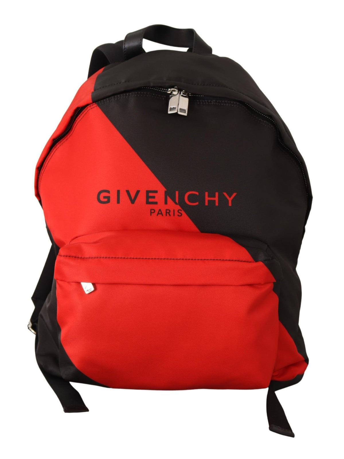 Sac à dos urbain élégant Givenchy en noir et rouge