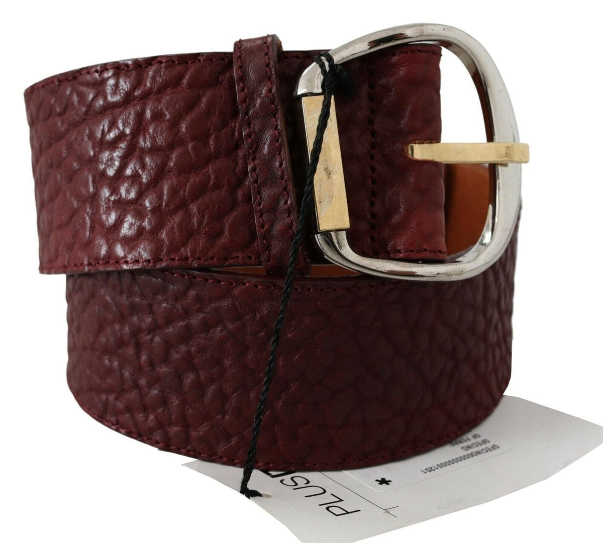 Ceinture élégante en cuir marron GF Ferre