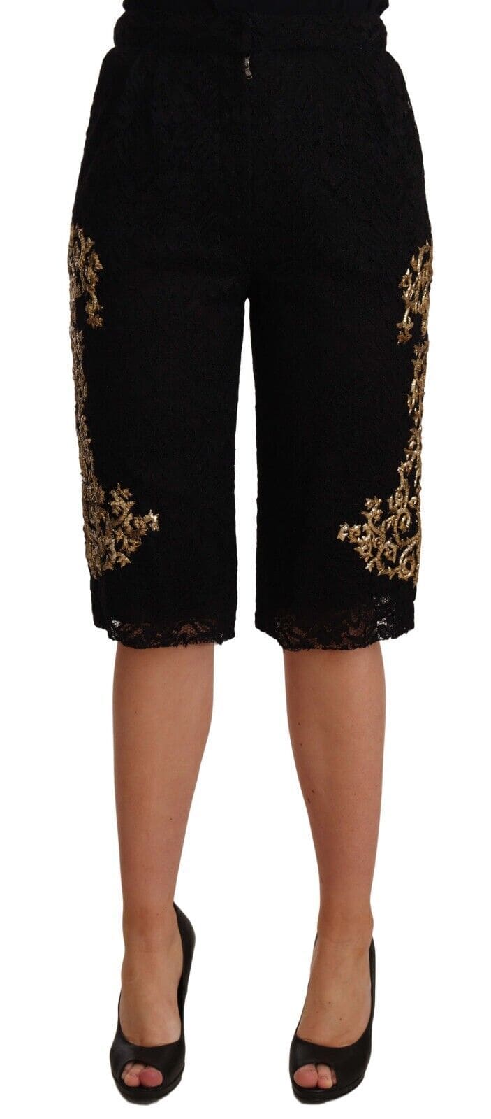 Short élégant de créateur Dolce &amp; Gabbana au genou