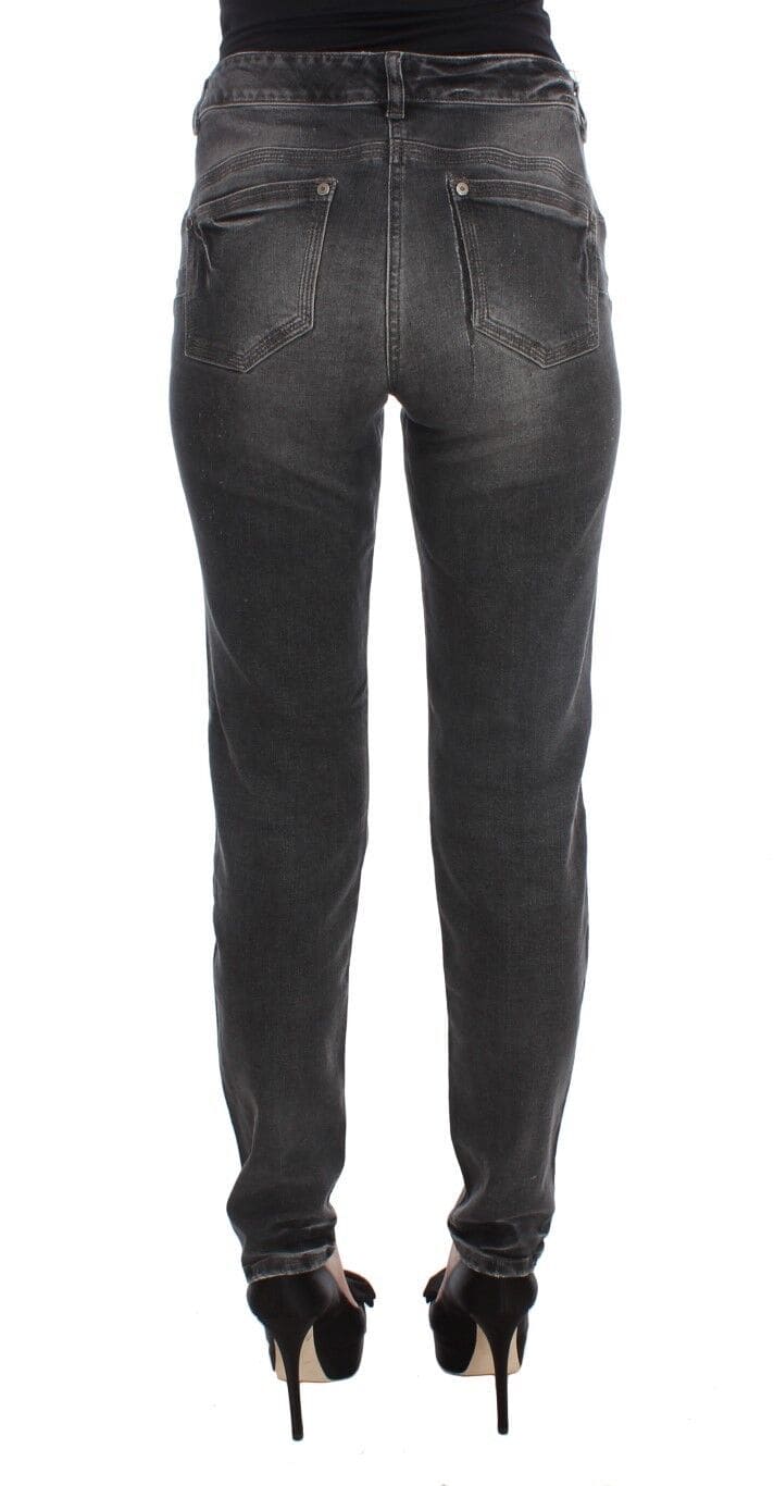 Ermanno Scervino Jean coupe classique gris élégant