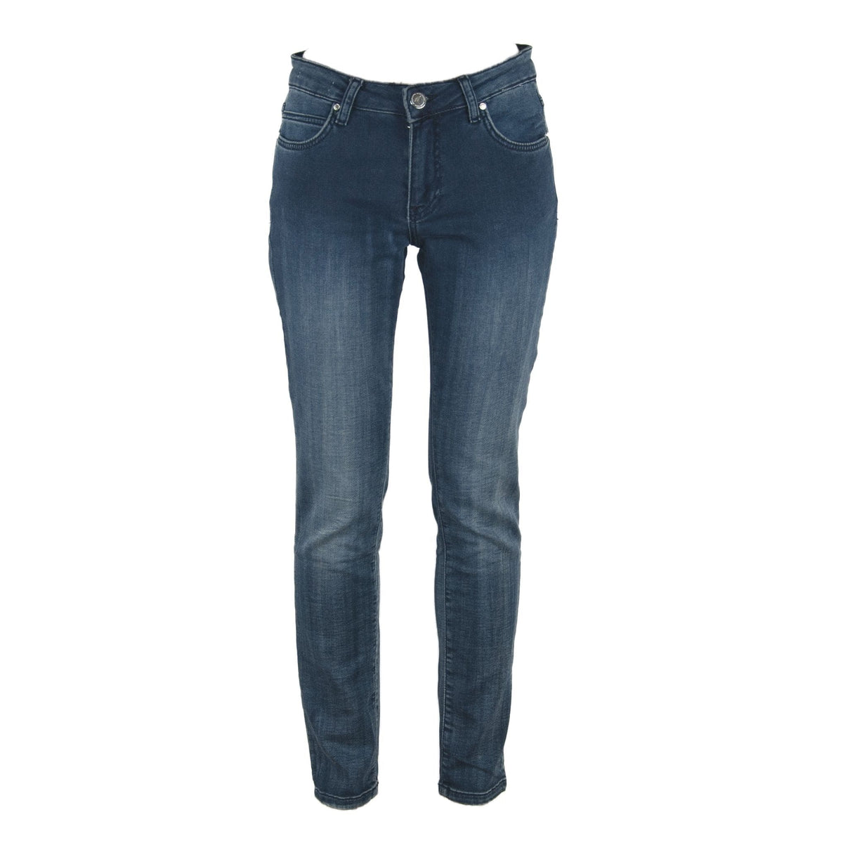 Pantalon de survêtement skinny bleu chic Maison Espin