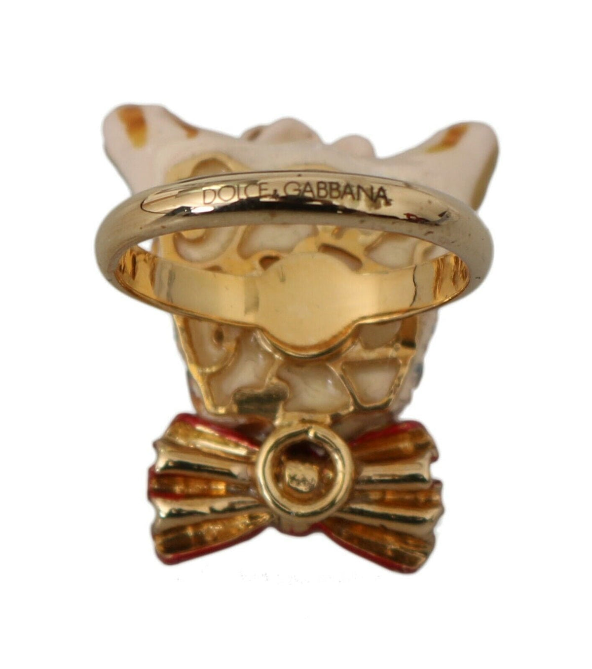 Bague Dolce &amp; Gabbana élégante inspirée des chiens