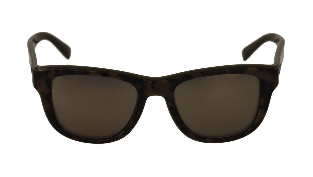 Gafas de sol de diseño elegantes de acetato negro de Dolce &amp; Gabbana