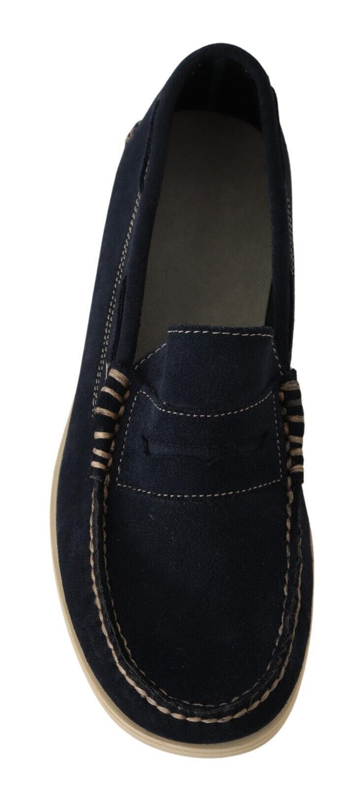 Mocasines Pollini Chic Suede Blue para hombre