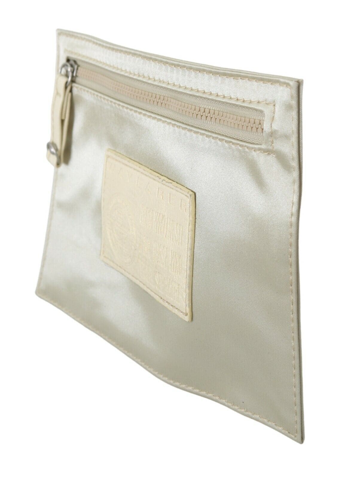 Monedero elegante de tela blanca WAYFARER