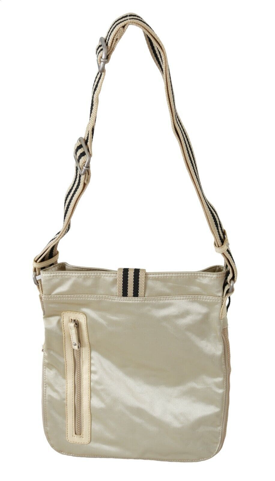 Bolso elegante de tela beige WAYFARER