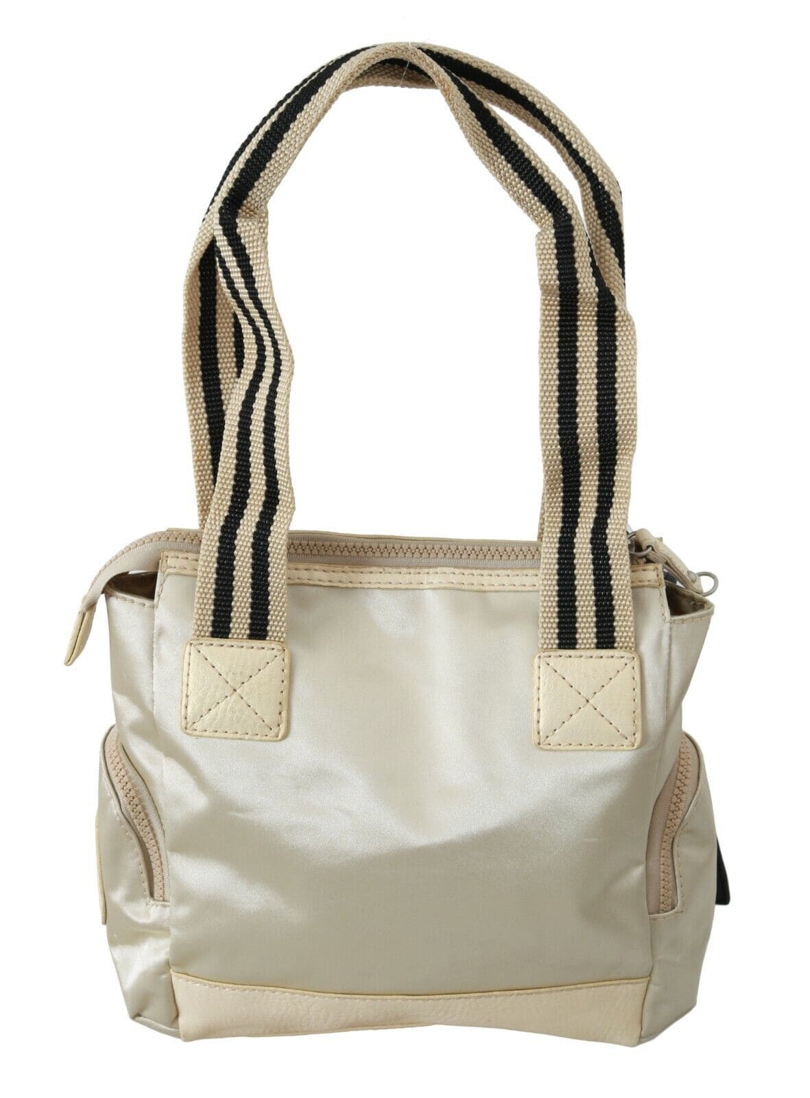 Bolso elegante de tela beige WAYFARER