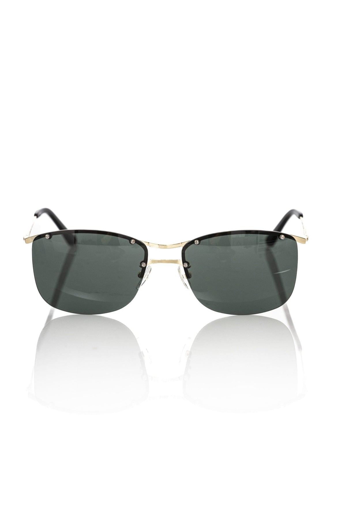 Gafas de sol Clubmaster con detalles dorados de Frankie Morello