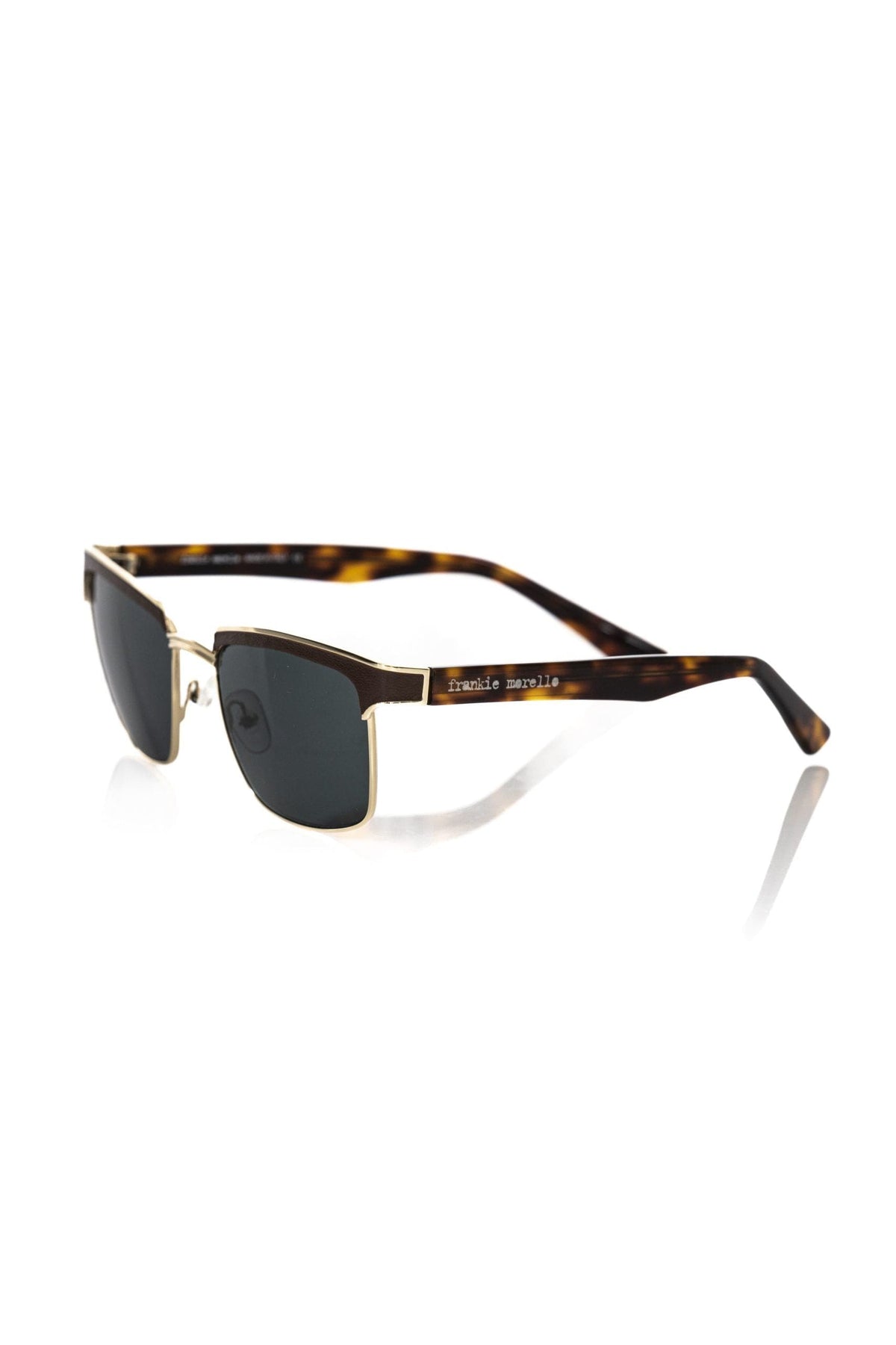 Gafas de sol elegantes Frankie Morello Clubmaster con lentes sombreadas