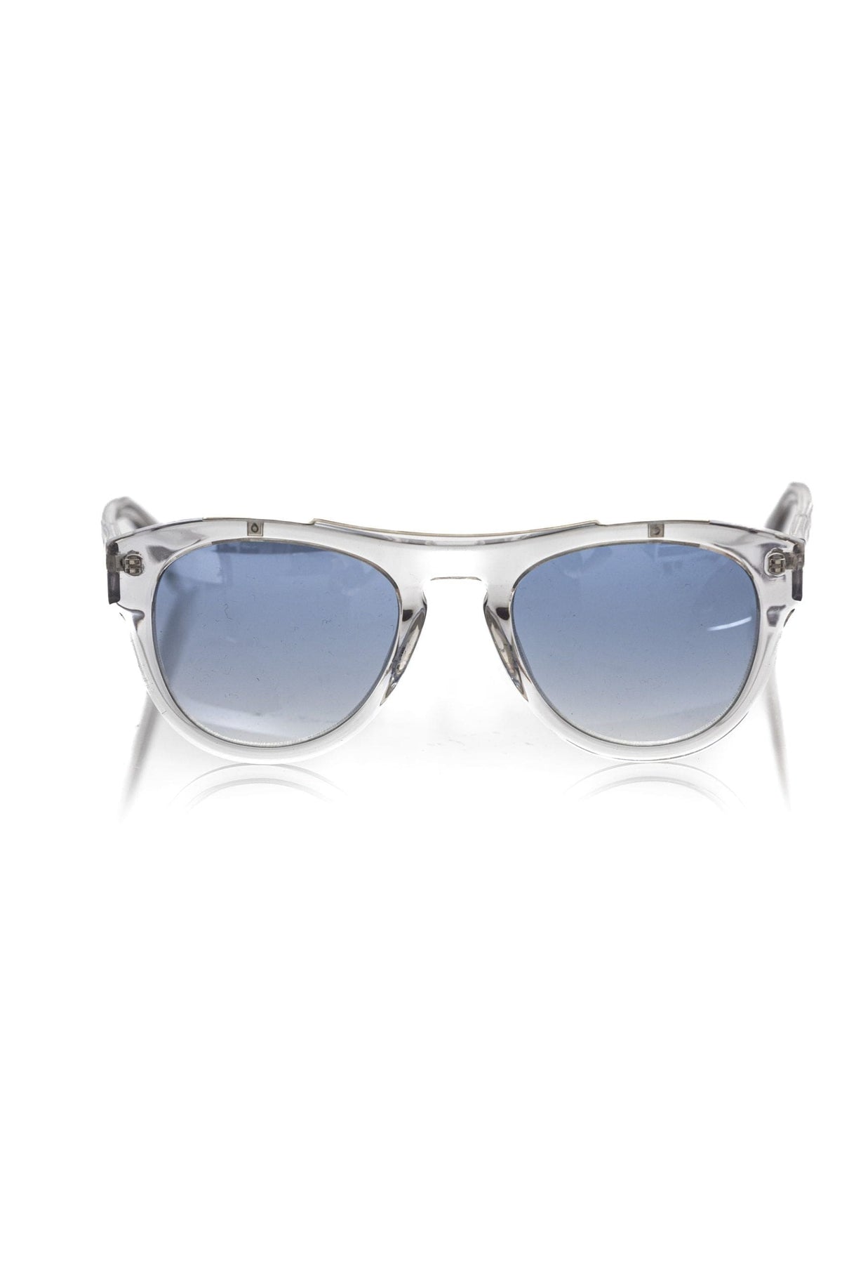 Lunettes de soleil Wayfarer à verres bleus ombrés chics de Frankie Morello