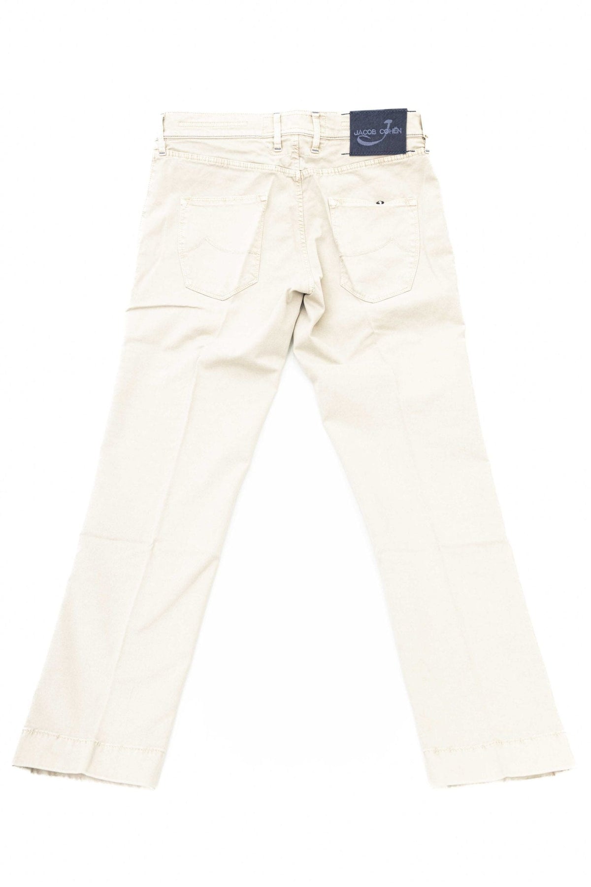 Pantalon élégant modèle chino argenté de Jacob Cohen