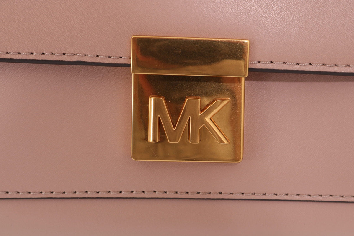 Sac à bandoulière Mindy en cuir rose élégant de Michael Kors