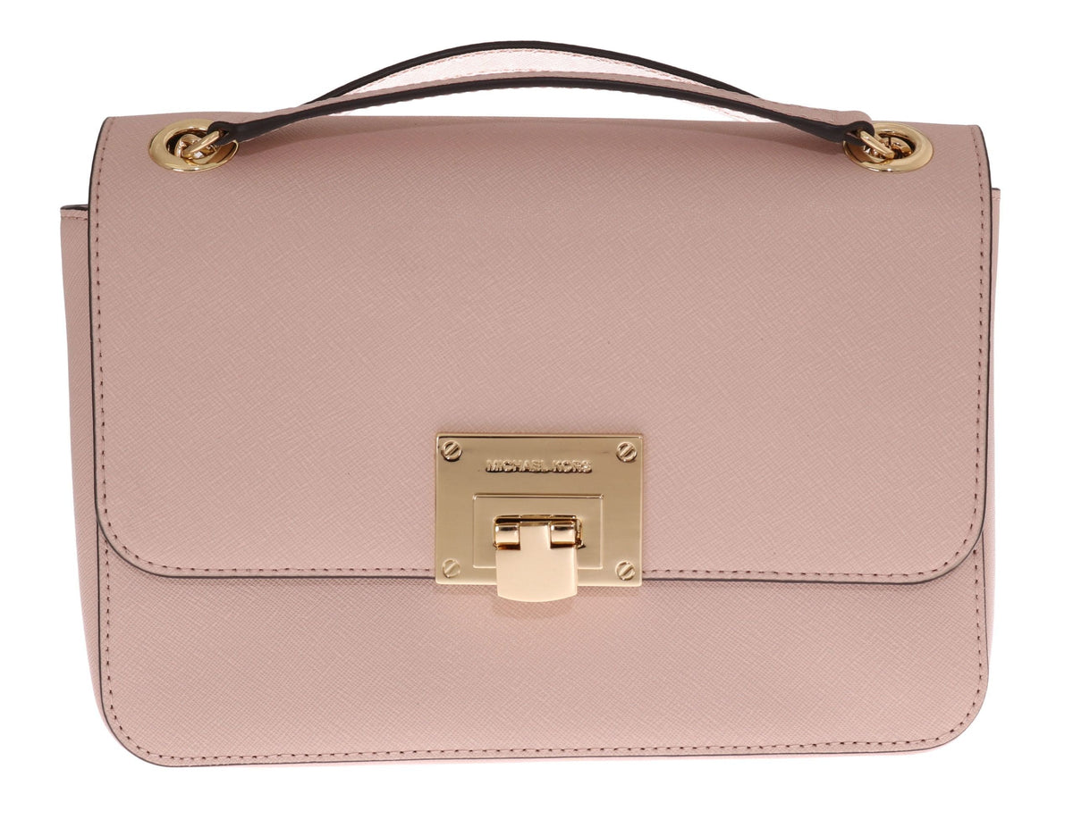 Elegante bolso de hombro Tina en color rosa de Michael Kors