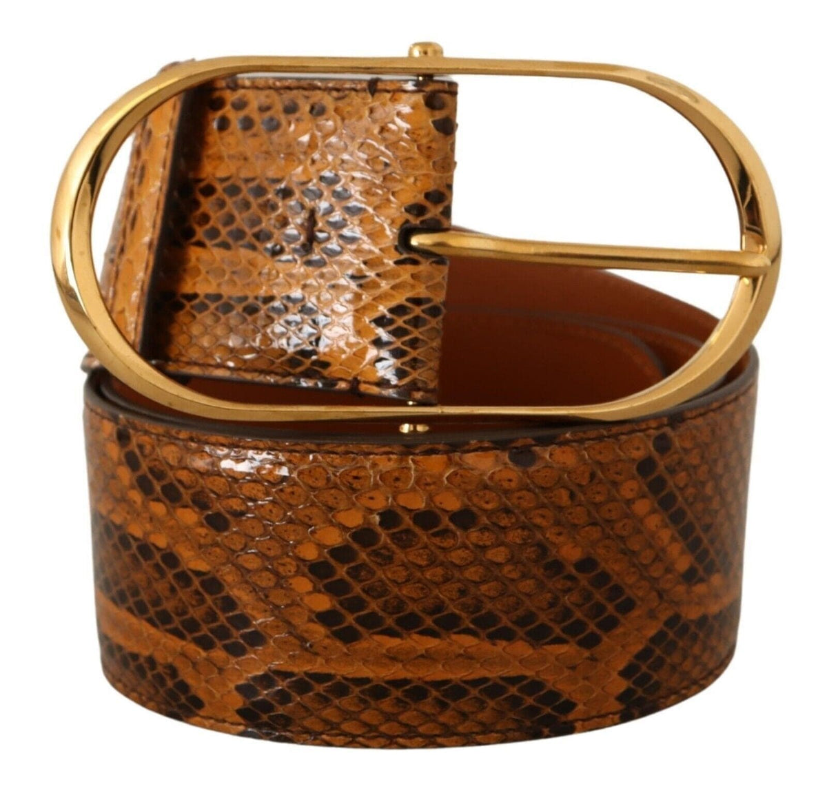 Ceinture élégante en cuir de python Dolce &amp; Gabbana