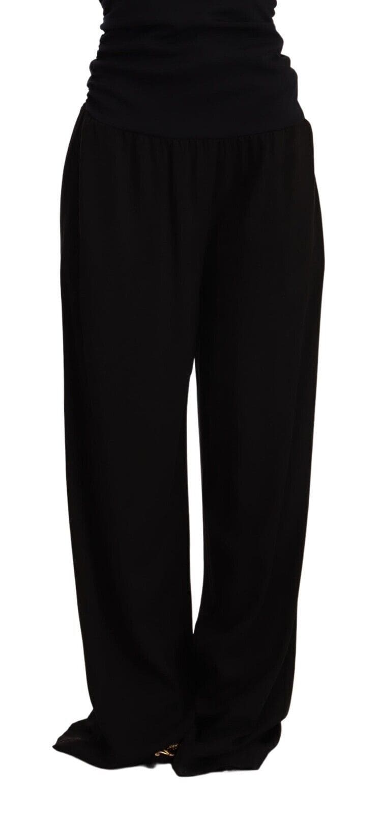 GF Ferre Elegant High Waist Straight Trousers