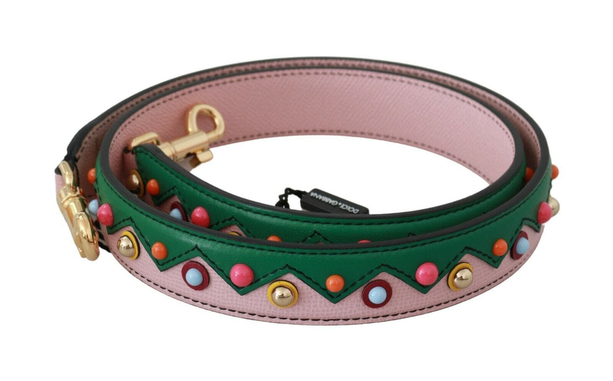 Bandoulière élégante en cuir multicolore Dolce &amp; Gabbana