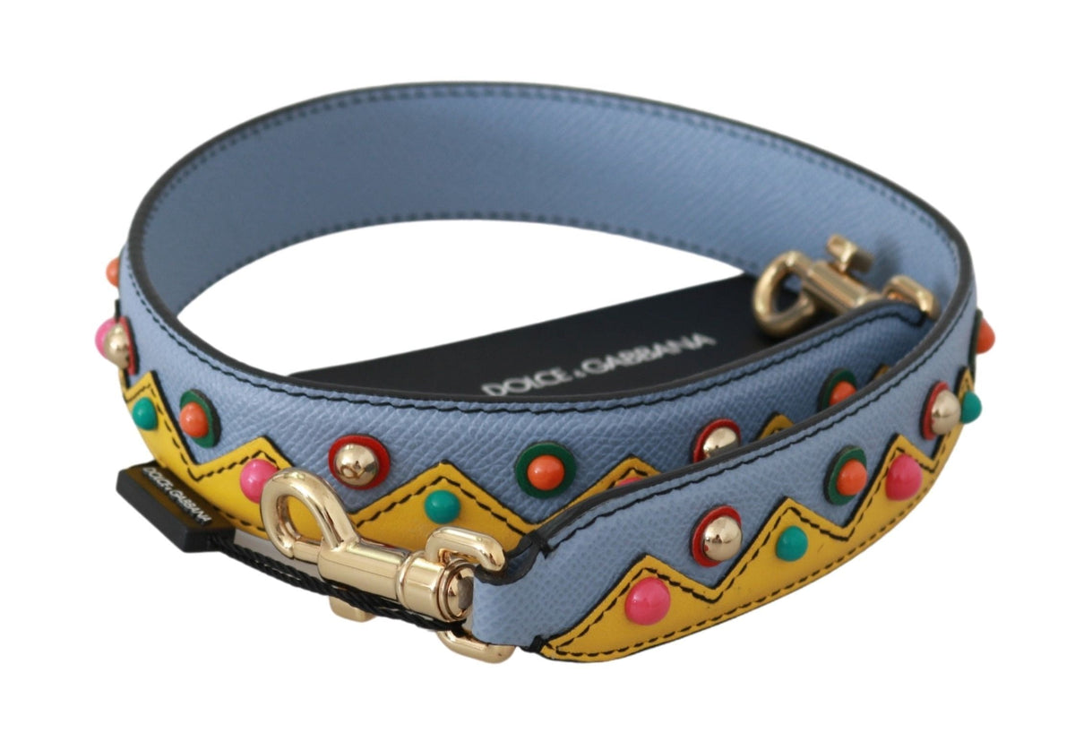 Bandoulière en cuir multicolore Dolce &amp; Gabbana