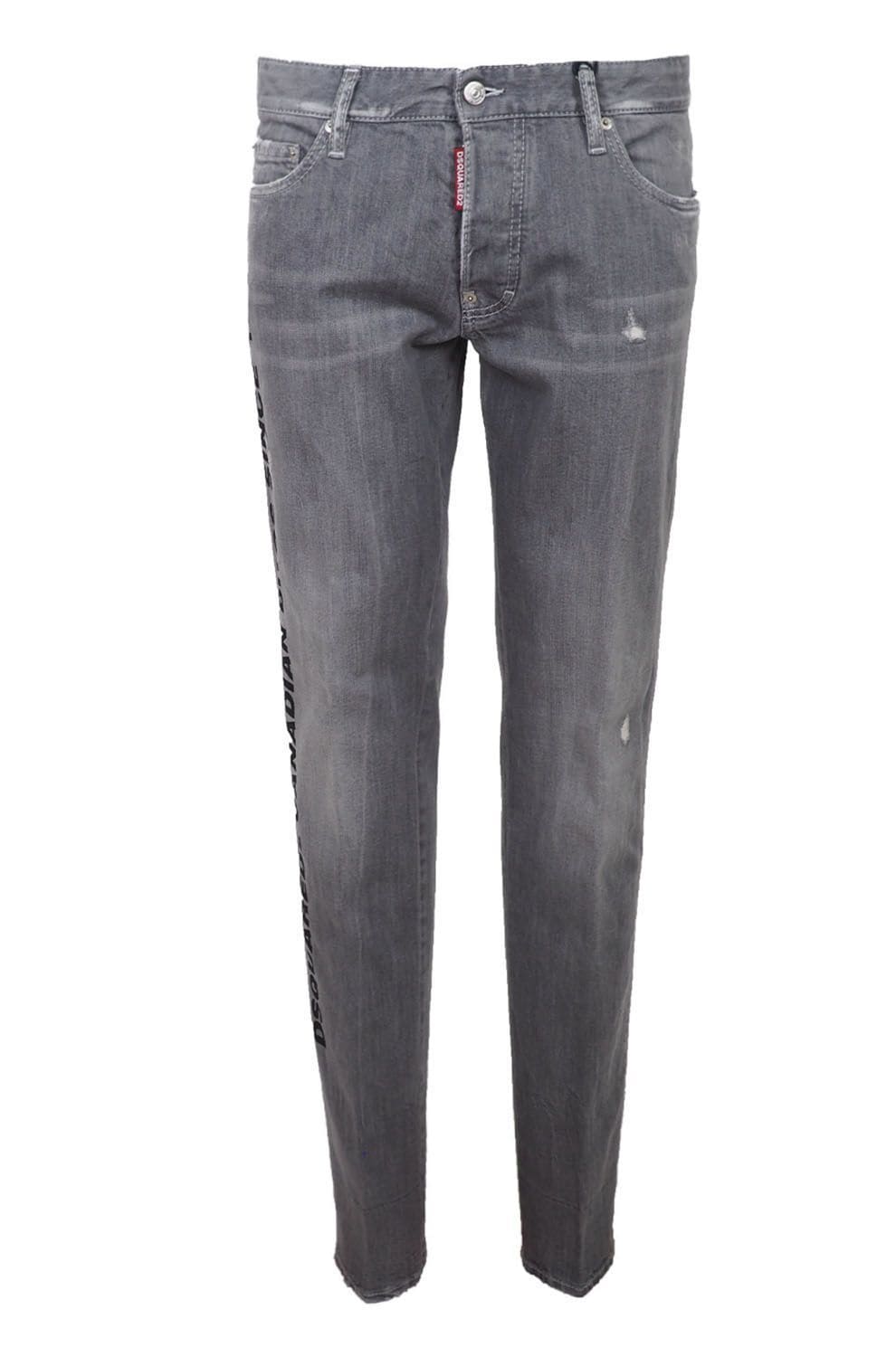 Jean slim gris chic Dsquared² pour l'homme moderne