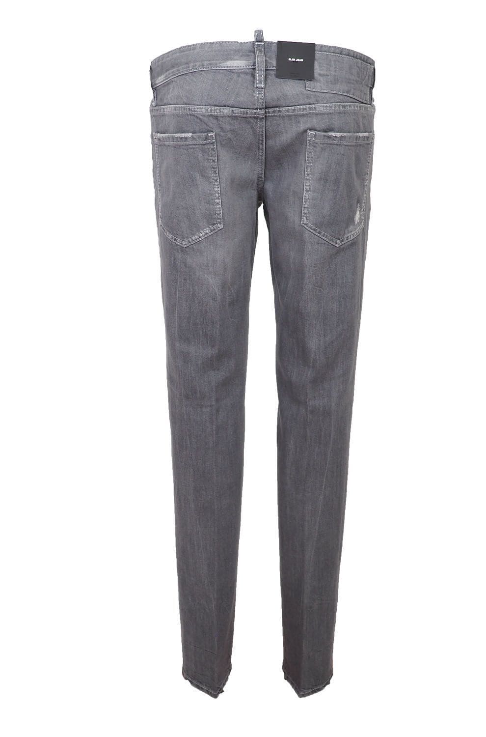 Jean slim gris chic Dsquared² pour l'homme moderne