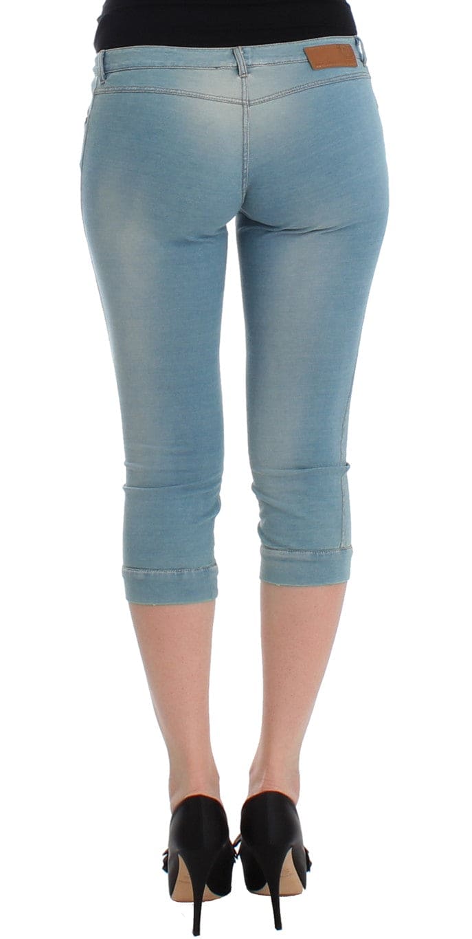 Ermanno Scervino Jean Capri élégant bleu clair