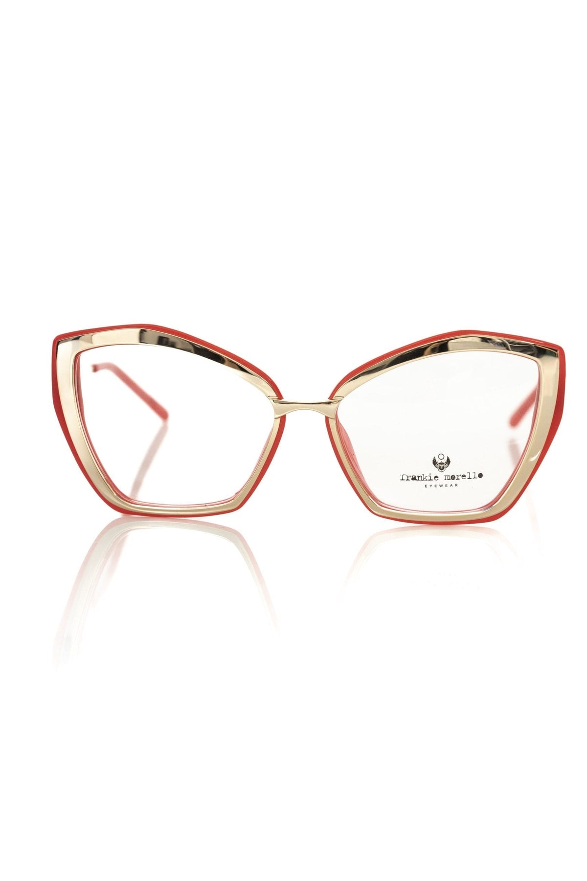 Gafas de sol Frankie Morello Chic Butterfly doradas y coral