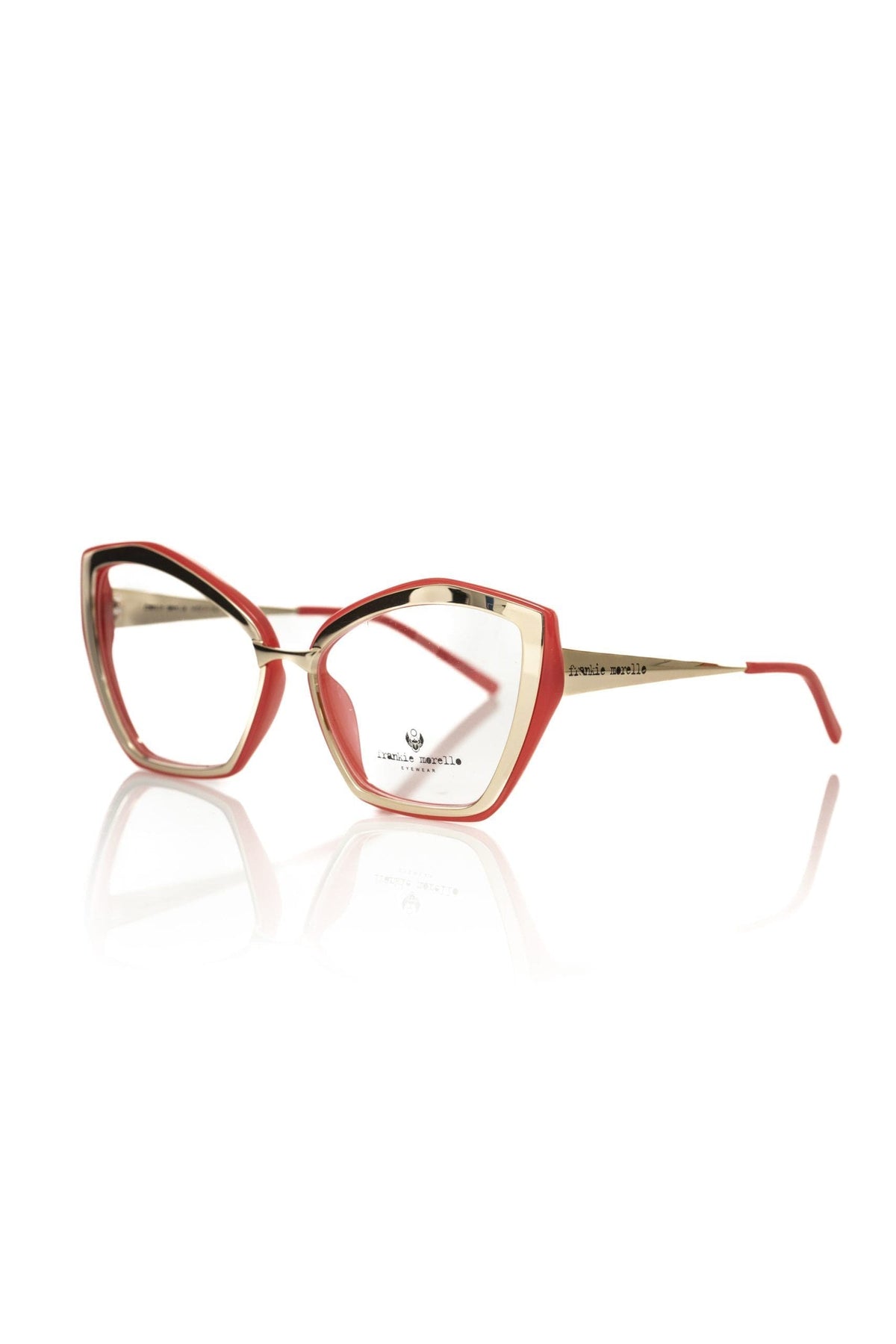 Gafas de sol Frankie Morello Chic Butterfly doradas y coral