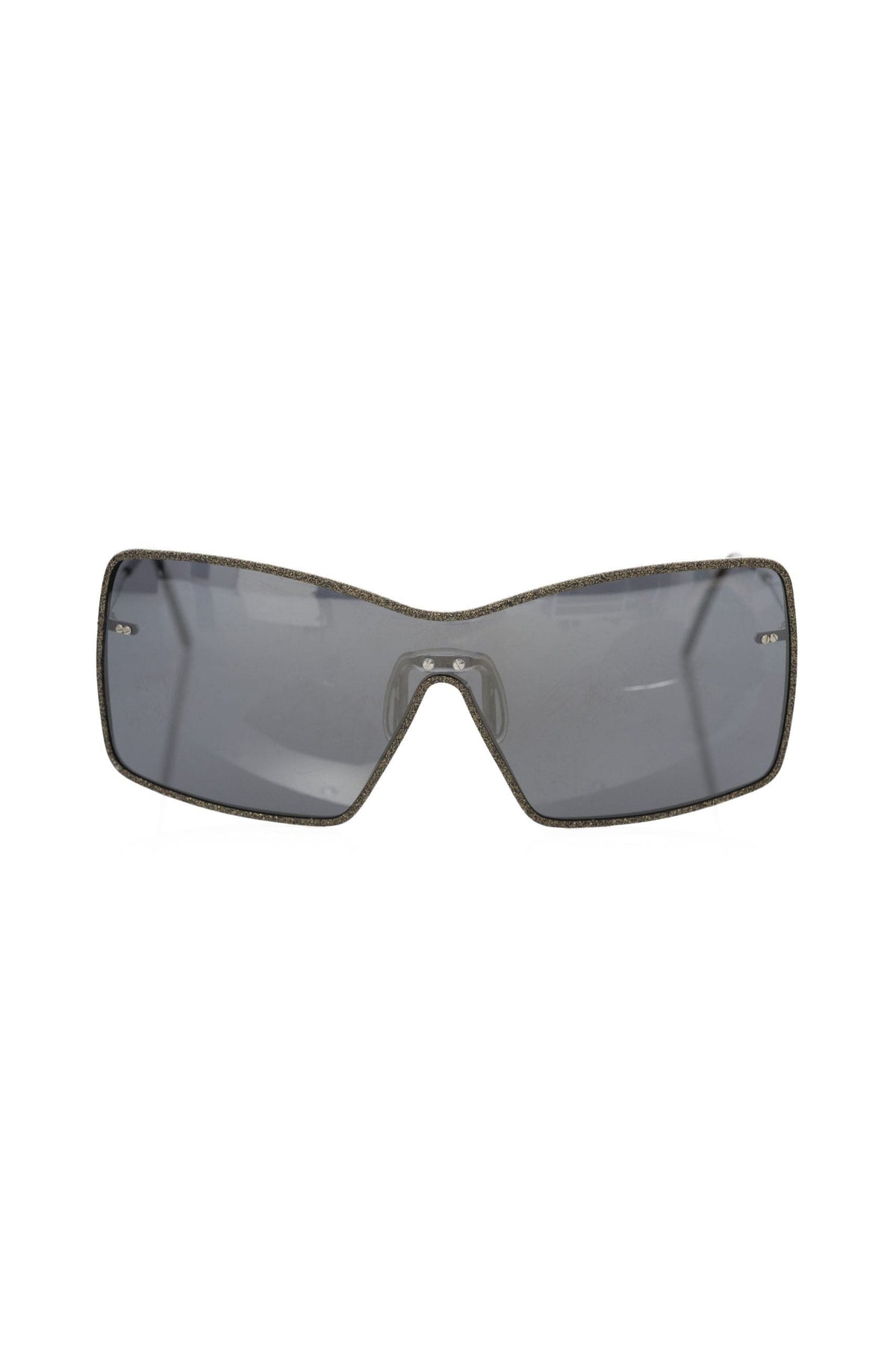 Gafas de sol elegantes Frankie Morello con lentes de espejo gris