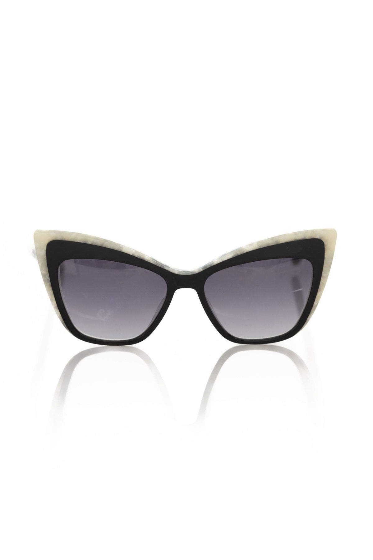 Lunettes de soleil œil de chat chic Frankie Morello avec accents nacrés